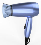 Lightweight 2 Speed Settings Foldable Travel Mini Hair Blower Ionic 1000 Watts Blow Dryer Fold Small Size Traveling Hair Dryer