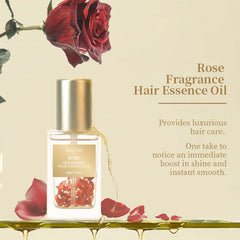 Best Hair Oil with Rose Fragrance Superior Quality Essential Oil for Hair Care Moisturizing Nourishing and Smoothing