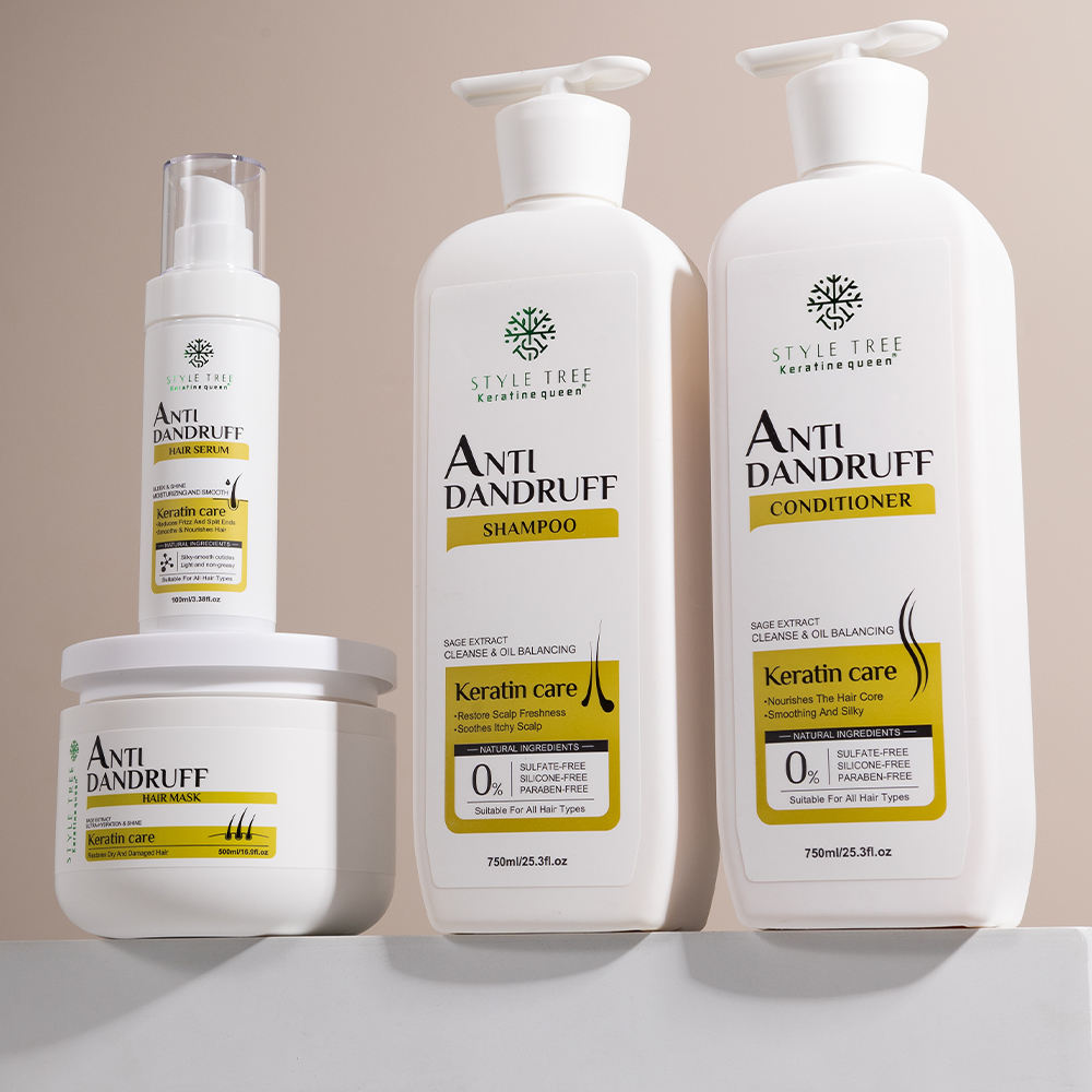 Hair Care Kit Anti-Dandruff Oil Control Shampoo Conditioner Set Moisturizing Nourishing for Oily Hair