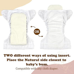 Washable waterproof Baby Diaper +Absorbent Inner Pad | Reusable & Multi-colors