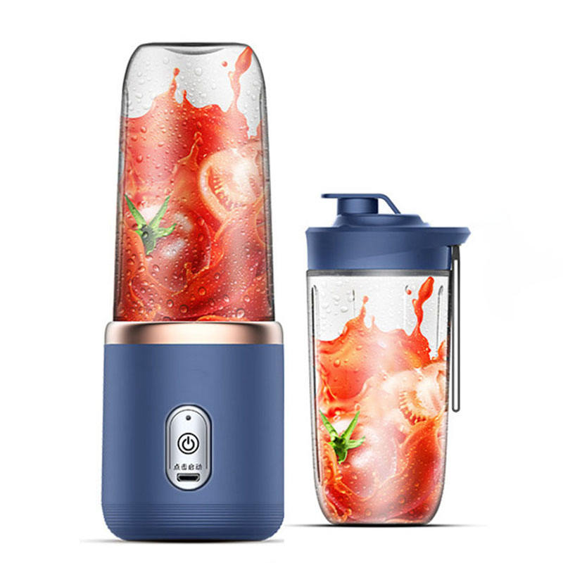 Portable Juicer Blender Electric 6 Blades Juicer Cup Household Commercial Food-grade USB Charging Blenders and Juicers
