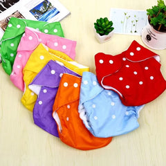 Washable waterproof Baby Diaper +Absorbent Inner Pad | Reusable & Multi-colors